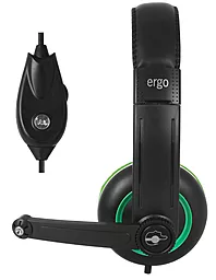 Навушники Ergo VM-280 Green - мініатюра 3