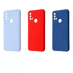 Чехол Wave Colorful Case для Motorola Moto E40 Sky Blue - миниатюра 3
