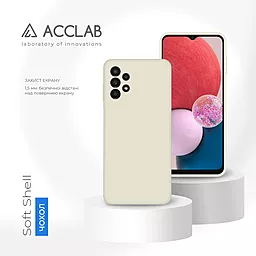 Чехол ACCLAB SoftShell для Samsung Galaxy A13 4G White - миниатюра 4