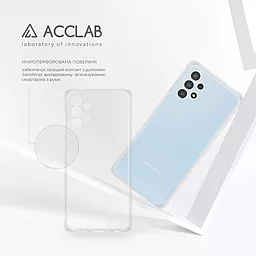 Чехол ACCLAB Shockproof для Samsung Galaxy A13 4G Transparent - миниатюра 5