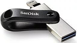 Флешка SanDisk iXpand Go 64 Gb  USB 3.0 + Lightning (SDIX60N-064G-GN6NN) Black - миниатюра 5