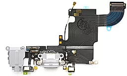 Нижній шлейф Apple iPhone 6S з роз'ємом зарядки, навушників, мікрофоном, Original Space Grey