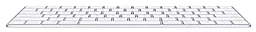 Клавіатура Apple A1644 Wireless Magic (MLA22) - мініатюра 6