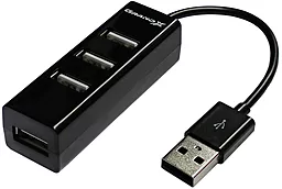 USB хаб Grand-X GH-403 4 x USB 2.0 Black