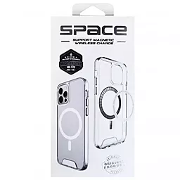 Чехол Space Case with MagSafe для iPhone 14 Pro Max Clear - миниатюра 4