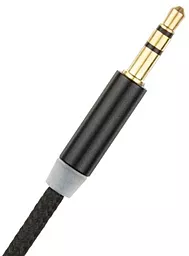 Аудио кабель Gelius AUX mini Jack 3.5mm M/M Cable 1 м black - миниатюра 2