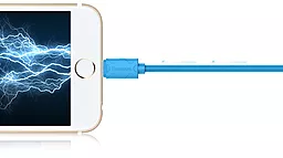 Кабель USB Baseus Yaven Lightning Cable Sky Blue (CALUN-03) - миниатюра 3