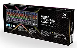 Клавиатура Vinga KBGM-110 Black - миниатюра 5