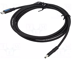 Кабель USB Vention 10w 2a 2m USB Type-C - miniUSB Cable black (COWBH) - миниатюра 4