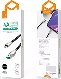 Кабель USB McDodo Excellence CA-5910 20W 4A 1.5M micro USB Cable Black - миниатюра 7