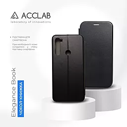 Чехол ACCLAB Elegance для Xiaomi Redmi Note 8 Black - миниатюра 3