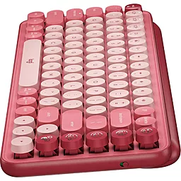 Клавиатура Logitech POP Keys Wireless Mechanical Keyboard UA Rose (920-010737) - миниатюра 4