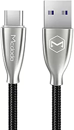 Кабель USB PD McDodo Excellence CA-5420 25W 5A USB Type-C Cable Black