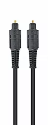Оптичний аудіо кабель Cablexpert Toslink М/М Cable 2 м black (CC-OPT-2M)