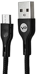 Кабель USB Veron Super Neylon 2M micro USB Cable Black