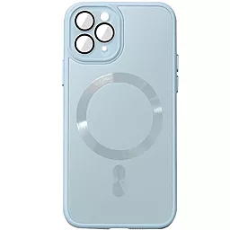 Чохол Epik TPU+Glass Sapphire Midnight with MagSafe для Apple iPhone 12 Pro Max Blue