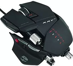 Комп'ютерна мишка Mad Catz R.A.T. 7  Gaming Mouse (MCB4370800B2/ 04/ 1) Black - мініатюра 2