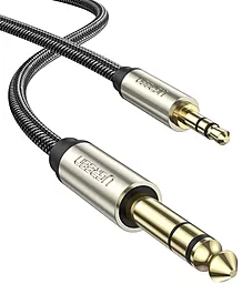 Аудио кабель Ugreen Jack 6.35mm - mini Jack 3.5mm M/M cable 2 м gray (10628) - миниатюра 4
