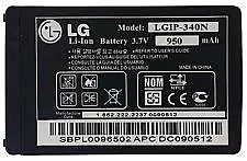 Аккумулятор LG KS660 / LGIP-340N (950 mAh)