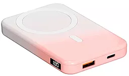 Повербанк Epik JJT-A27-1 PD20W+QC 22.5W 10000mAh White / Pink