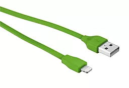 USB Кабель Trust Urban Flat Lightning Cable Lime - мініатюра 3
