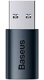 Адаптер-переходник Baseus Ingenuity M-F USB-A 3.1 -> USB Type-C Blue - миниатюра 4