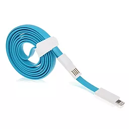 Кабель USB Auzer Lightning USB Cable Blue (AC-L1) - миниатюра 4