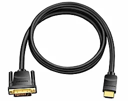 Видеокабель Vention HDMI - DVI-D(24+1) 1080p 60hz 2m black (ABFBH) - миниатюра 3