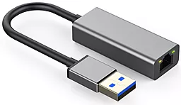 Сетевая карта Dynamode USB 3.0 - RJ45 1000Mbps 0.14 мм Dark Grey (DM-AD-GLAN)