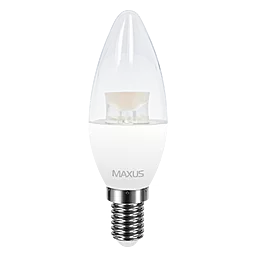 Светодиодная лампа MAXUS C37 CL-C 4W 3000K 220V E14 (1-LED-5313) - миниатюра 2