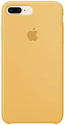Чехол Silicone Case для Apple iPhone 7 Plus, iPhone 8 Plus Yellow