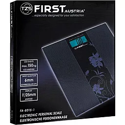 Весы напольные электронные First FA-8015-1 - мініатюра 3