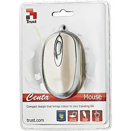 Комп'ютерна мишка Trust Centa Mini Mouse (16147) White - мініатюра 3