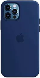 Чехол Silicone Case Full для Apple iPhone 14 Pro Dark Blue