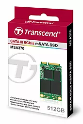 Накопичувач SSD Transcend 370 512 GB mSATA (TS512GMSA370) - мініатюра 3