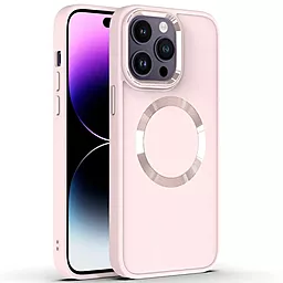 Чехол Epik Bonbon Metal Style with MagSafe для Apple iPhone 12 Pro Max Light Pink