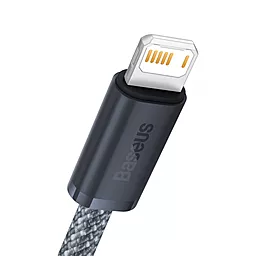 Кабель USB Baseus Dynamic Series 2.4A 2M Lightning Cable  Gray (CALD000516) - миниатюра 3