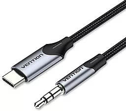 Аудио кабель Vention Уценка Aux mini Jack 3.5 mm - USB Type-C M/M Cable 1.5 м black (BGKHG)