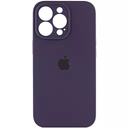 Чехол Silicone Case Full Camera для Apple IPhone 14 Pro Elderberry