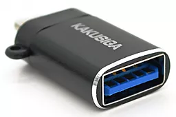 OTG-переходник iKaku WEIPING KSC-773 M-F Lightning -> USB-A 3.0 Black - миниатюра 2