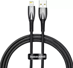 Кабель USB Baseus Glimmer Series 2.4A lightning cable black (CADH000201)