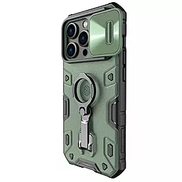 Чехол Nillkin CamShield Armor для Apple iPhone 14 Pro  Зеленый - миниатюра 3