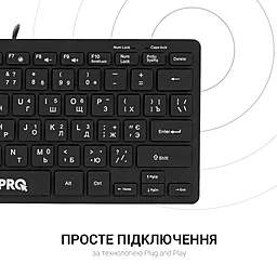 Клавиатура OfficePro SK240  Black - миниатюра 5