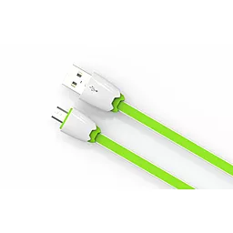 USB Кабель LDNio micro USB Cable Green (LS03) - мініатюра 2
