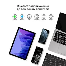 Чехол для планшета AIRON Premium Samsung Galaxy Tab A7 T500 + клавиатура + защитная пленка Чёрный (4822352781055) - миниатюра 4