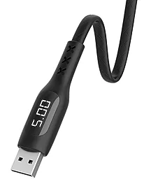 Кабель USB Hoco S6 Sentinel micro USB Cable Black - миниатюра 3