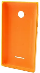 Задняя крышка корпуса Microsoft (Nokia) Lumia 435 (RM-1069) / Lumia 532 (RM-1031) Original Orange - миниатюра 2