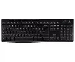 Клавіатура Logitech K270 Wireless Keyboard (920-003757) Black - мініатюра 2