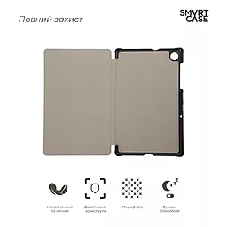 Чехол для планшета ArmorStandart Smart Case для планшета Lenovo Tab M10 TB-X306F HD (2 Gen) Black (ARM59401) - миниатюра 3