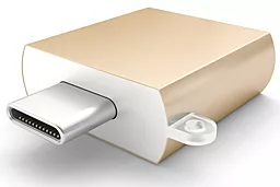 OTG-переходник Satechi Satechi Type-C USB Adapter Gold (ST-TCUAG) - миниатюра 3